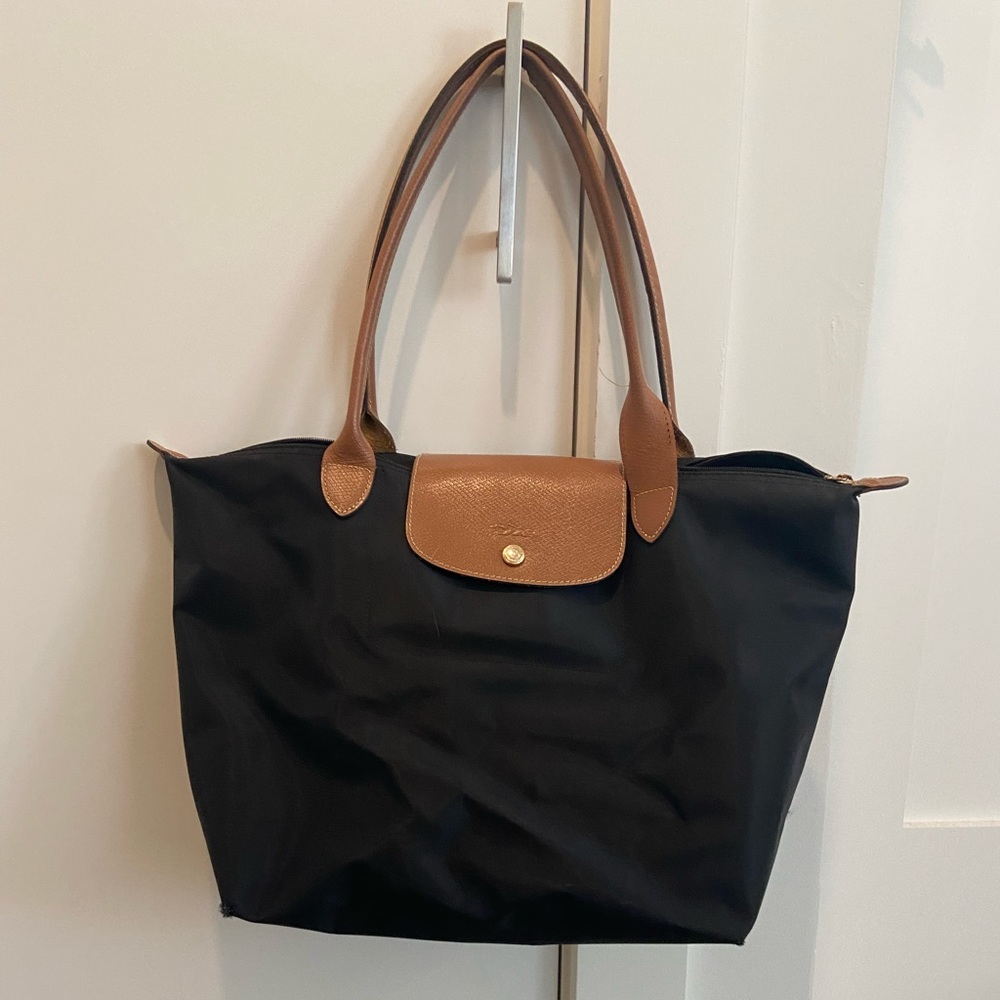 Black Longchamp bag